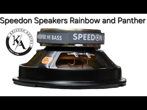 Speedon Speakers Rainbow and Panther | Dainty Woofers And Kumar Audio Boards | Details and Review |