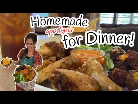 🔥Meet you're NEW favorite Appetizer! | Homemade Hot Shots & Fried Chicken Wings | Family Dinner