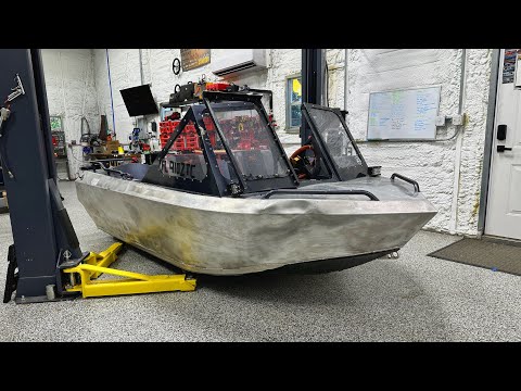 Buying a wrecked 300hp Mini Jet-Boat and fixing it up.