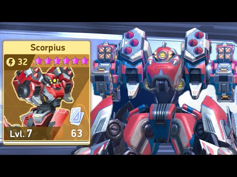 Prepare for Chaos! Scorpius and Nade Launcher Wreck the Battlefield! 💥💣 Mech Arena