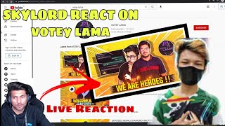 SkyLord React On Scary Gamer Exposed Video Of Votey Lama