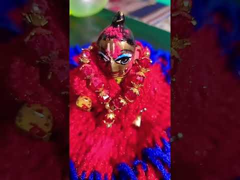 laddu gopal ki holi #khanaji #laddu #shortsvideo