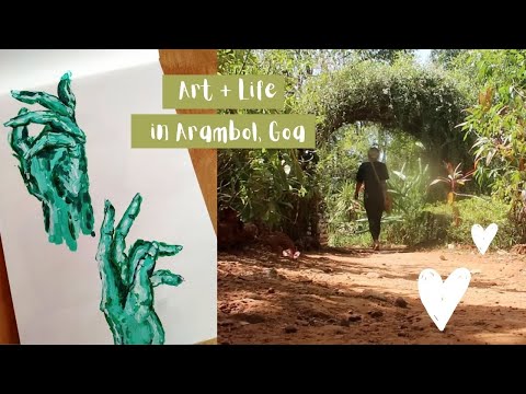 Morning Routines ❀ Oil Painting ~ Summer Days in Arambol // VLOG