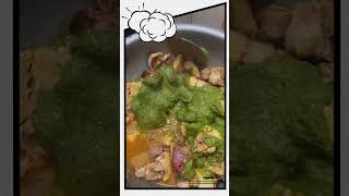 Green chicken #greenchicken #greenchickengravy #greenchickencurry #chickencurry