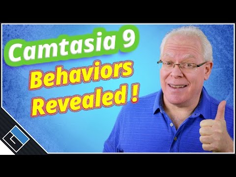 Camtasia 9 Behaviors