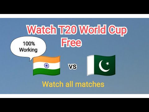 India vs Pakistan T20 World Cup | Watch Online T20 World Cup Live Free | Online Link