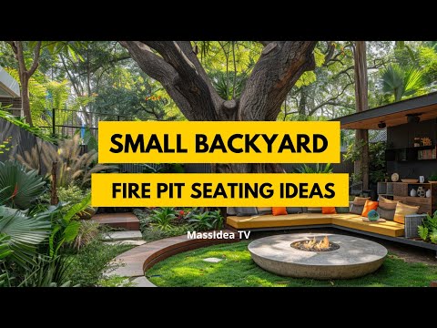 40+ Awesome Small Backyard Fire Pit Seating Ideas