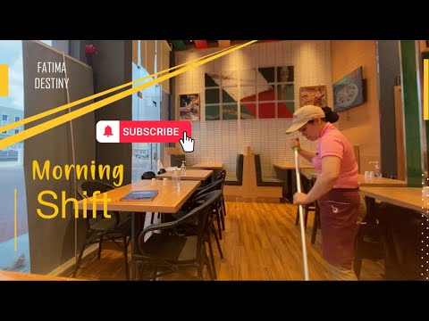 MY MORNING SHIFT ROUTINE AT WORK