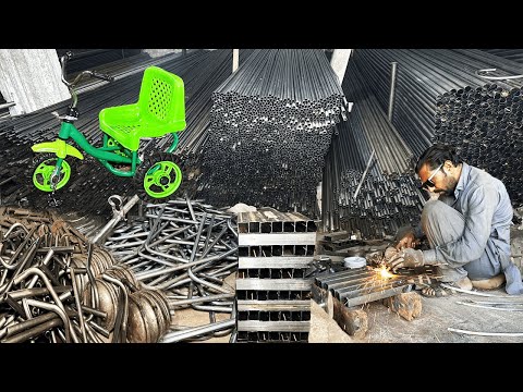 Amazing Process of Making Strong Baby Cycles Inside Factory Mass Production | Cycles Making Factory