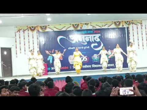 #dancevideo navodaya smriti sangam 28 january 2024 #jnv jojawar pali