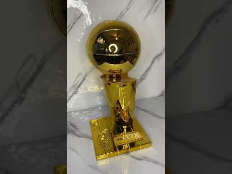 LARRY O'BRIEN REPLICA TROPHY #nba #basketball #reels #yt #shorts #trophy #fans #lakers #viral #clips