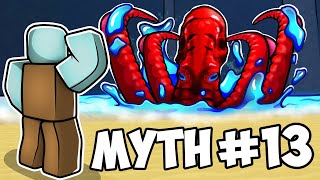 I Busted 13 SUMMER UPDATE MYTHS in The Strongest Battlegrounds