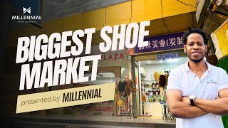 Biggest Shoe Market in Guangzhou China