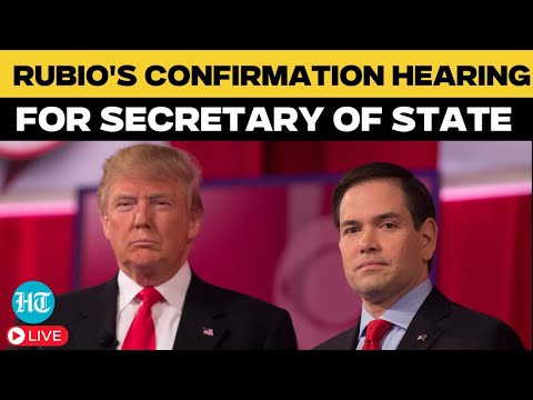 LIVE: Marco Rubio Testifies At Senate Hearing For Secretary Of State Confirmation | Donald Trump