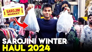 Sarojini Nagar Winter Fashion Shopping Guide 2024 | Clothing Haul & Market Tricks | BeYourBest San