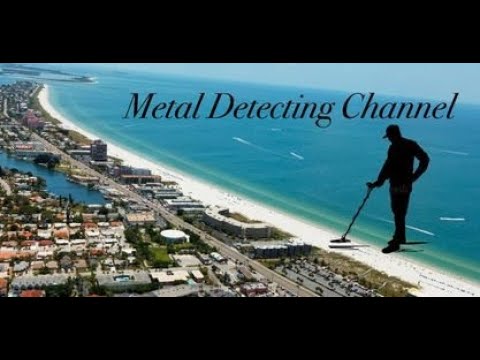 Metal Detecting Channel detecting St. Petersburg Beach Florida