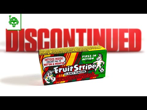 The History of Fruit Stripe Gum