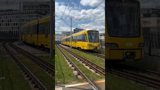 German Metro train goes through a crossing. #trains #railfan #photography #railroadphotography