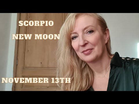 Scorpio New Moon November 13th 2023