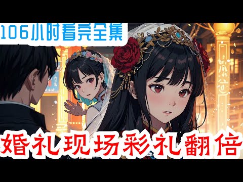 106小时看完《婚礼现场彩礼翻倍》全集：震惊！婚礼现场，未婚妻要求加彩礼三十万！原因竟是！弟弟女朋友家要求彩礼五十万。一穷二白的苏铭无奈当场！关键时刻，最强神豪选择系统激活。苏铭果断作出选择