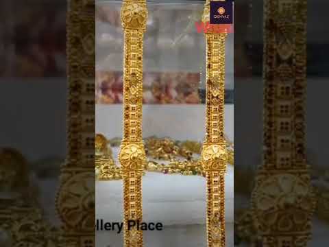 One Gram Gold Long Haar - New Design Long Haram - Long Haram New Model Gold Haram Designs Online