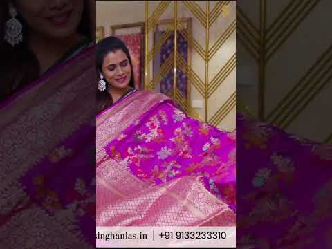 Bridal Banarasi Sarees | SINGHANIAS | Ph:9133233310