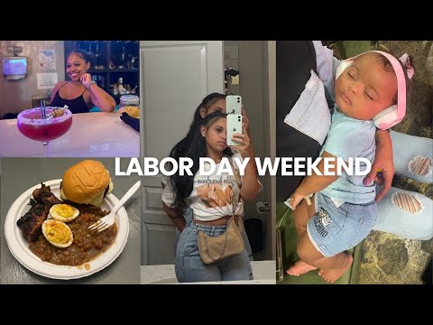 WEEKEND VLOG: Labor Day Weekend + Seeing My Sister @ Her Video Shoot + Solo Date + Labor Day Cookout