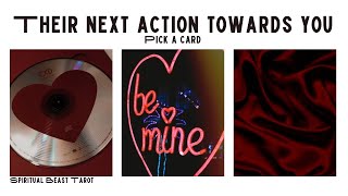 pick a card | their next action/move towards you