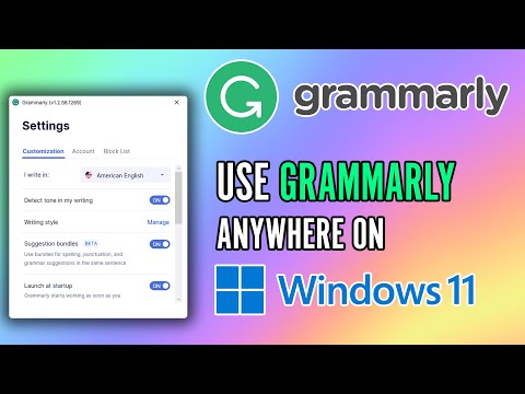 How to Use Grammarly on Windows PC - Check Writing in Notepad and Other Offline Apps