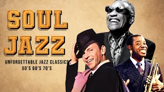 Frank Sinatra, Ray Charles, Nat King Cole 🎷The Ultimate Jazz Playlist 🎶 Jazz Classics 50s 60s 70s