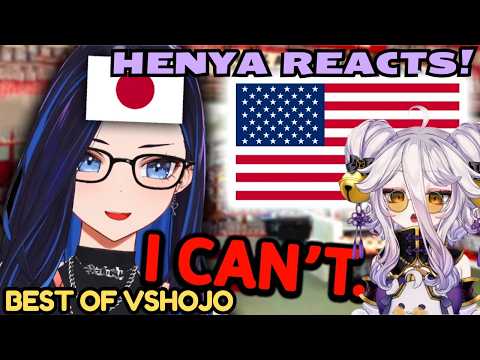 Henya Reacts to Best of VShojo (Kson's Big Shock Travelling to USA as a Japanese Citizen)