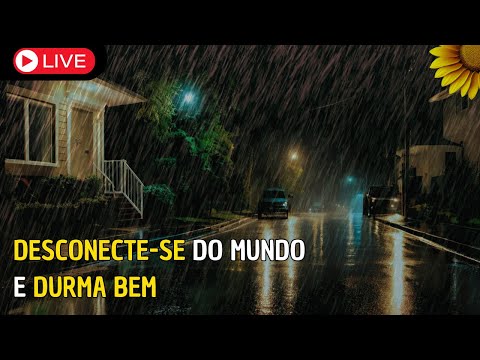 🔴Desconecte-se do Mundo: BARULHO de CHUVA para MEDITAÇÃO e RELAXAMENTO, DORMIR BEM💤