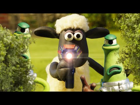 🐑 Shaun e o alienígena - Caos de Fundo Musgoso