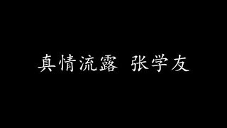 真情流露 张学友 (歌词版)