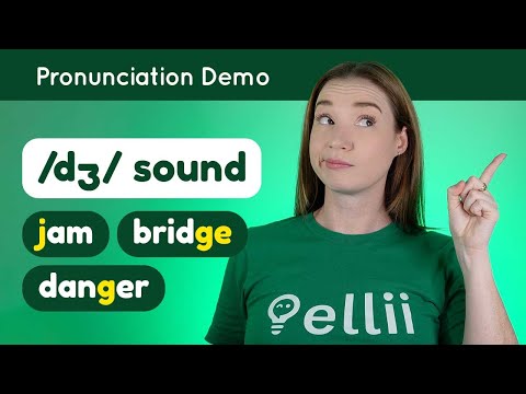 Pronouncing /dʒ/ – English Pronunciation Lesson (Part 1)