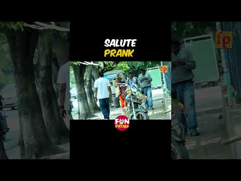 SalutePrank #funpataka #ytshortsindia #shorts #pranks