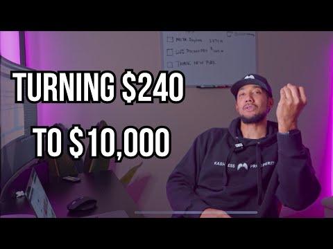 Turning $240 to $10K Challenge with Trump in Office - pt. 2