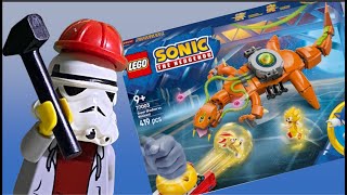 Building the Lego Sonic Super Shadow and Biolizard set live!