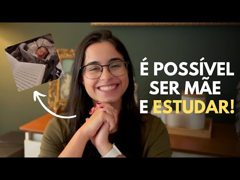 Como conciliar os estudos e a maternidade