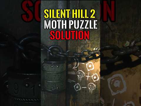 Silent Hill 2 - Moth Room Puzzle (1 min guide)