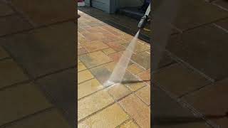 Pressure Washing of ROMPOX® FUGENSAND & D7000 JOINT STRENGTHENER + SURFACE SEALER