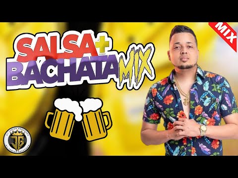 SALSA Y BACHATA MIX 🥃 PARA BEBER / MEZCLADA POR DJ JUNIOR GOZADERA 🎤 SALSA MIX - BACHATA MIX