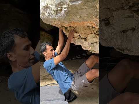 Overhang start Boulder