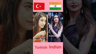 Turkish actress Vs Indian actress - Pick one challenge - Comment your favorite actress