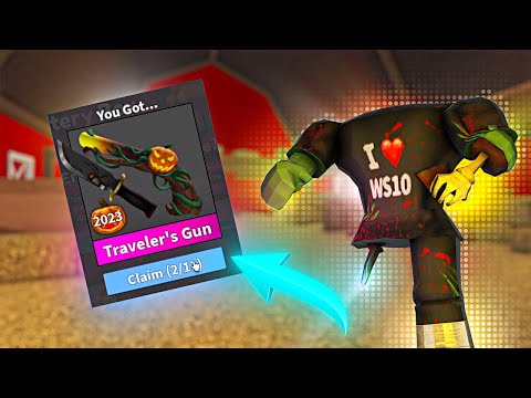 UNBOXING THE NEW MM2 HALLOWEEN GODLY! (Murder Mystery 2)