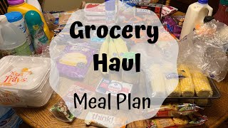 Grocery Haul || Meal Plan || #krogerhaul