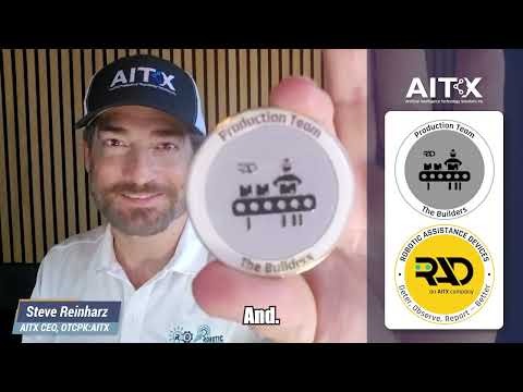 $AITX - RAD Team Challenge Coins: Celebrating Innovation & Dedication Across the Globe 🌍💪