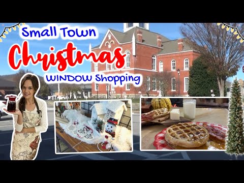 We'll keep trying...😄 Cinnamon Bacon Oat Waffles and Christmas Window Shopping