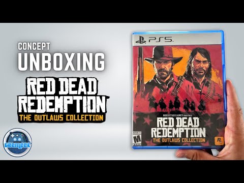 Red Dead Redemption The Outlaws Collection - PS5 Unboxing (Concept)