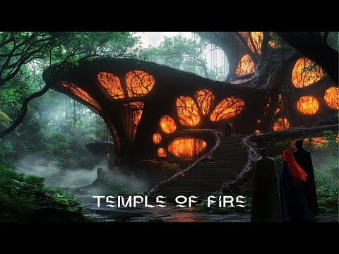 TEMPLE OF FIRE - Dark Ambient Ethereal Music for Sleep, Study, Meditation